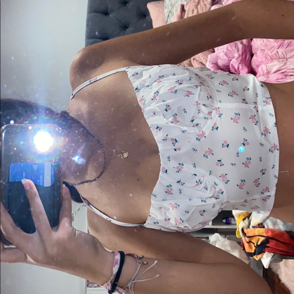 floral t-shirt